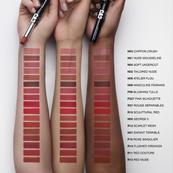 LE ROUGE VELVET MATTE N01 2